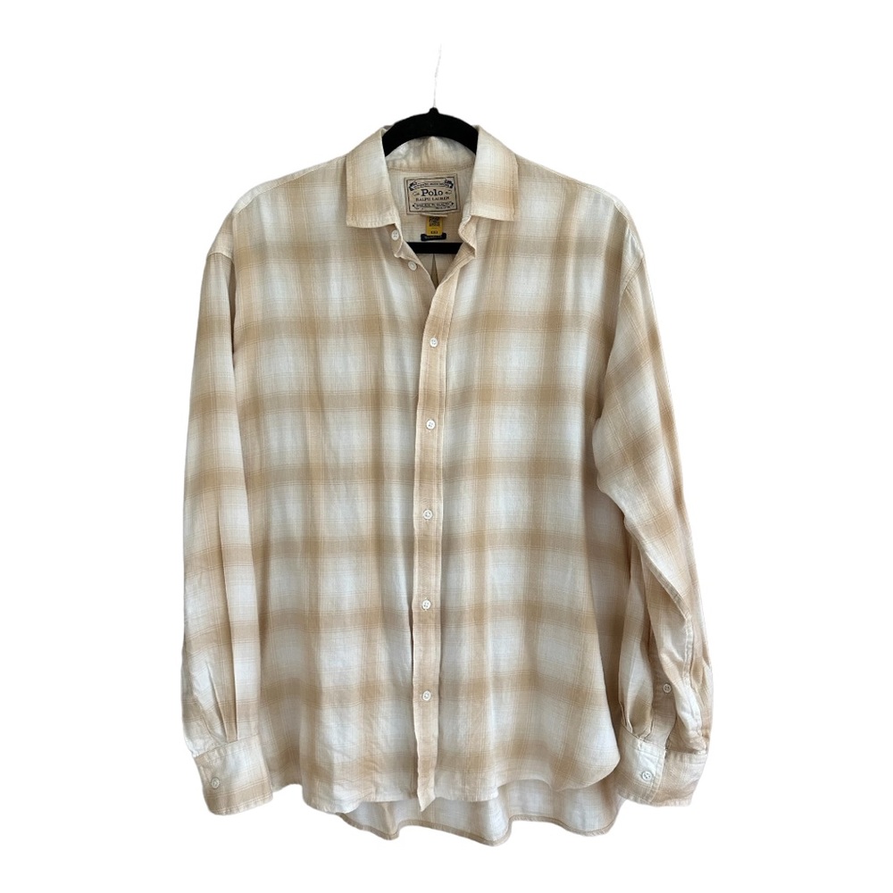 Polo Ralph Lauren Plaid Button Down Size 10
